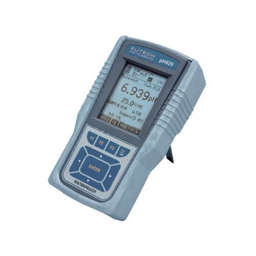 [EUTECH]수질측정기 PH-600 (휴대용PH측정기(고급.방수형)/분해능0.1, 0.01 pH/PC데이터전송/최대500데이터저장)