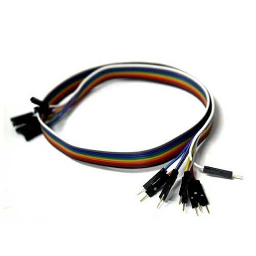 [Any] 점퍼와이어 GSH-05403 (500mm, M/F, 10P Ribbon Cable)