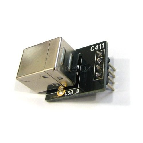 거상인 USB B type Rightangle Adapter C 411(r) /   USB B타입 라이트앵글 어댑터 C 411(r)