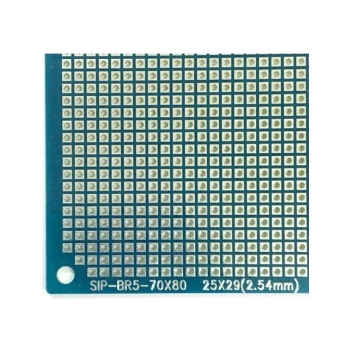 PCB기판 BR5 / 만능기판 BR5 단면타입 70*80 / 단면 사각패드 만능기판 BR05