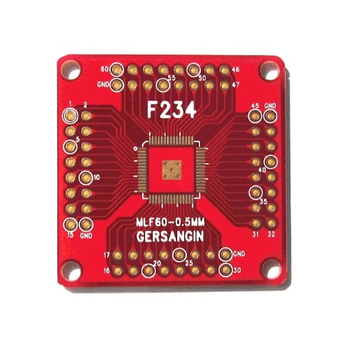 거상인 MLF 60 - 0.5MM 변환기판 F234 / ATmega 2560 변환기판  F234
