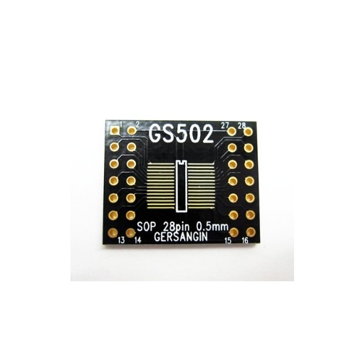거상인 SOP 28 - 0.5mm 변환기판 GS502