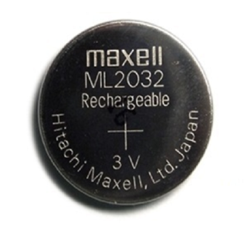 [코인건전지] 맥셀 ML2032 코인충전지 MAXELL 3V 벌크 충전코인전지 충전용 ML-2032