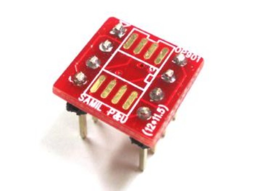 [OP901] PCB기판 / 변환기판/ SOT/ SO8 to 8-pin Dip Adapter