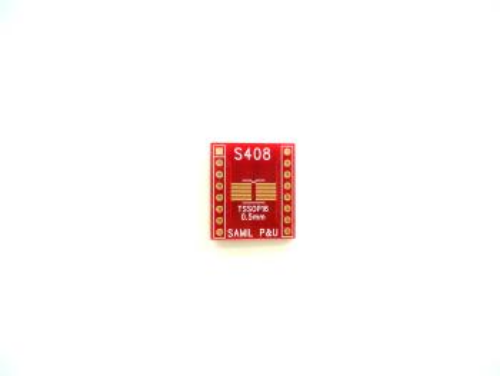 PCB기판 S408 / 변환기판 S408 /  TSSOP-0.5-16pin(600mil) 20*22