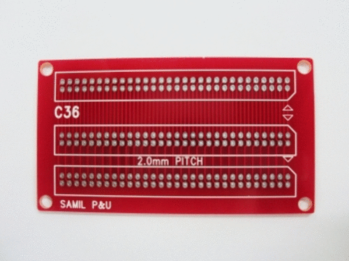 PCB기판 C36 / 변환기판 C36 / 커넥터 C36 / 40*70