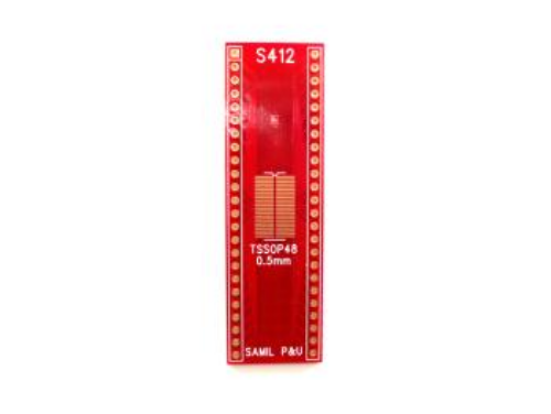 PCB기판 S412 / 변환기판 S412 / TSSOP-0.5-48pin(600mil) 20*63