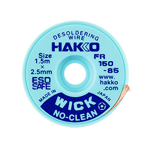 HAKKO 솔더윅 FR150-85(FR100-04) 2.5mm*1.5M/ 솔더위크