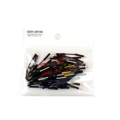 [Any] 점퍼와이어 GSH-30104 (30mm, M/M, 10PCS*5color)