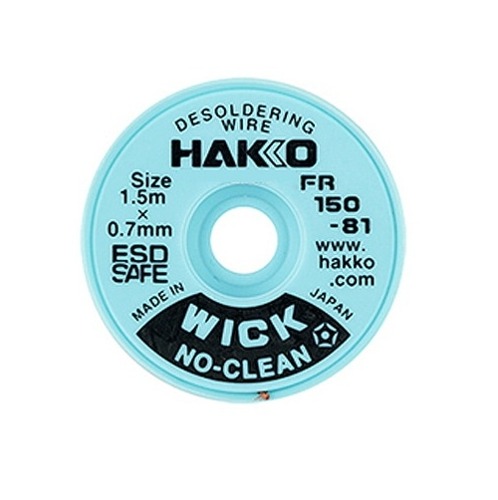 HAKKO 솔더윅 FR150-81(FR100-00) 0.7mm*1.5M / 솔더위크