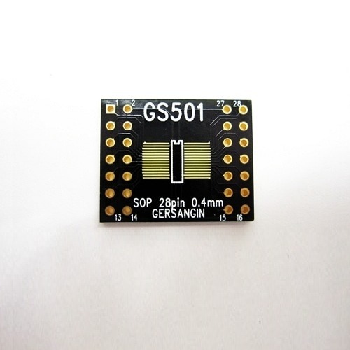 거상인 SOP 28 - 0.4mm 변환기판  GS501