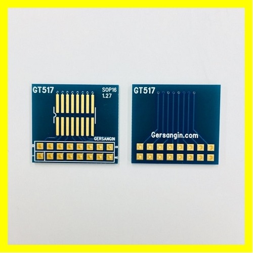 거상인 변환기판 SOP-16-1.27mm PCB Adapter 하네스365 TSSOP SO GT 517